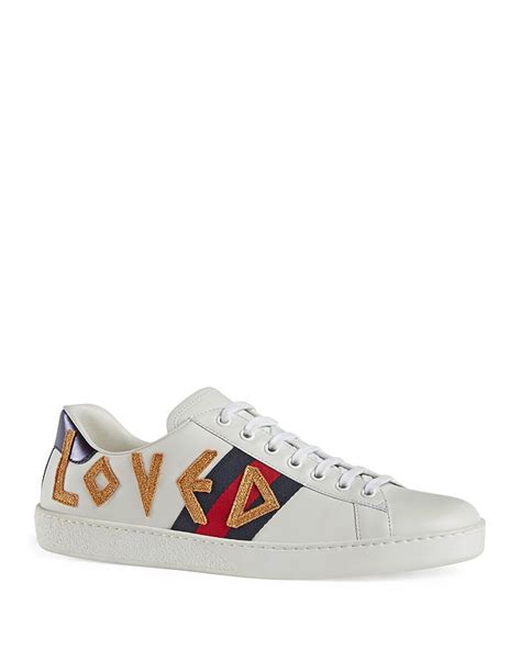 gucci loved sneakers mens|exclusive Gucci sneakers.